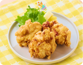 国産鶏の唐揚げの画像