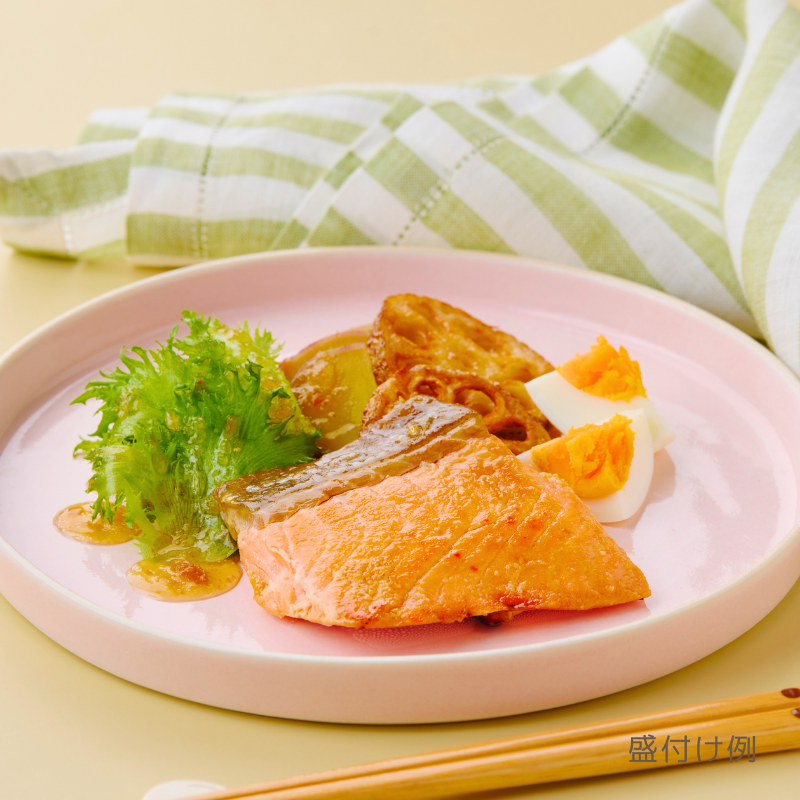 【MS】　ふっくら切り身の銀さけバター醤油仕立て