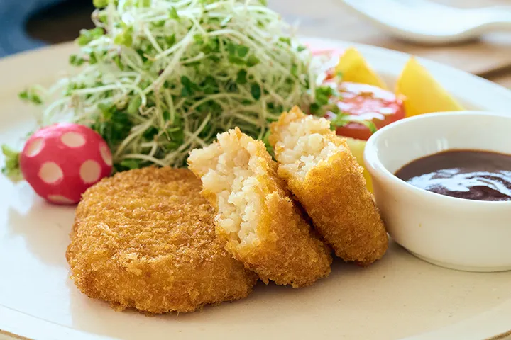 ほんのり甘いじゃがいもコロッケ