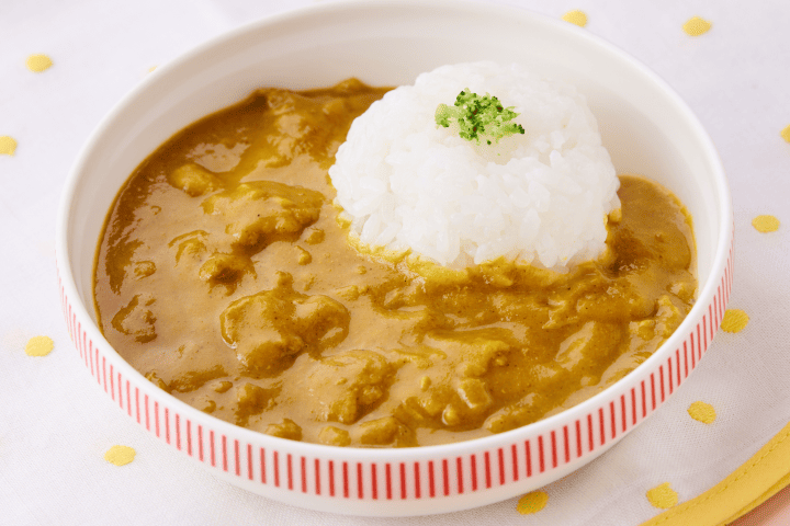 ほっぺがおちる！ お子さまポークカレー