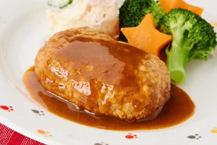 わんぱくハンバーグ(デミグラスソース)
