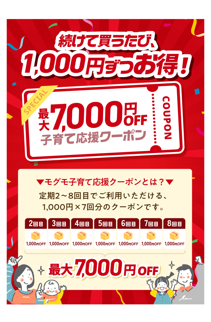 クーポンポップアップ