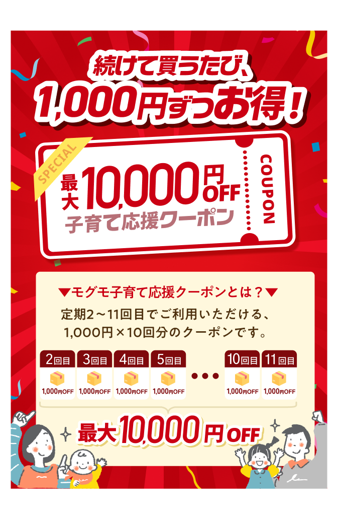 クーポンポップアップ