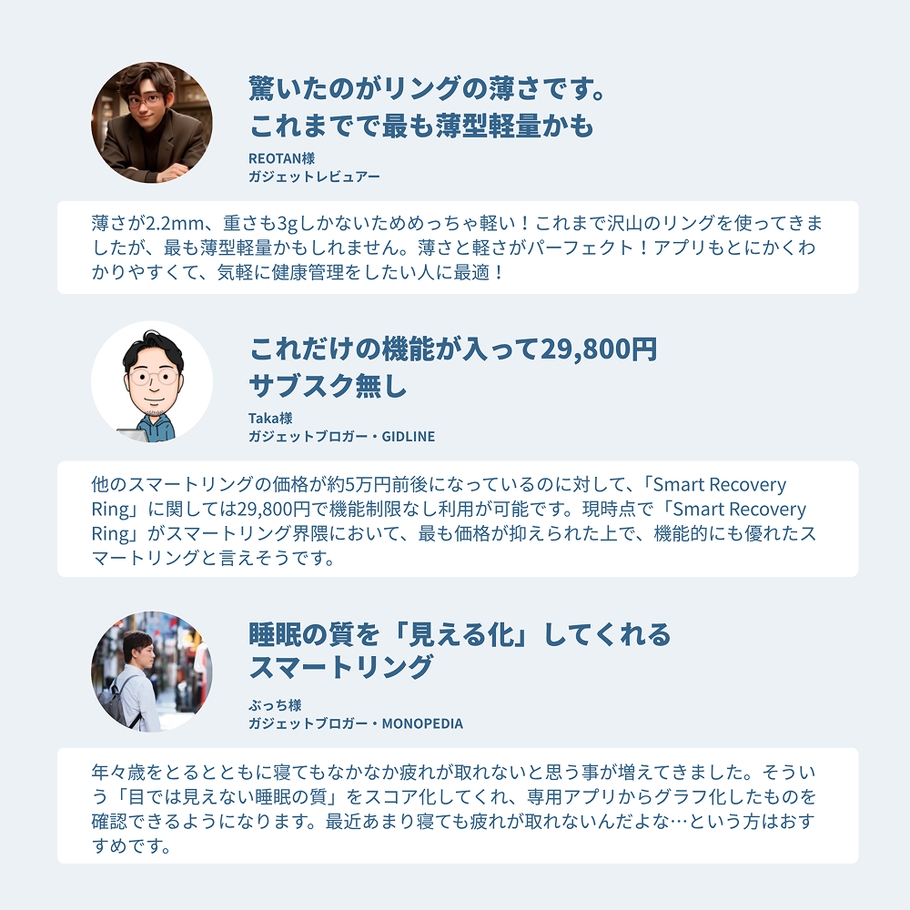 スマートリカバリーリング