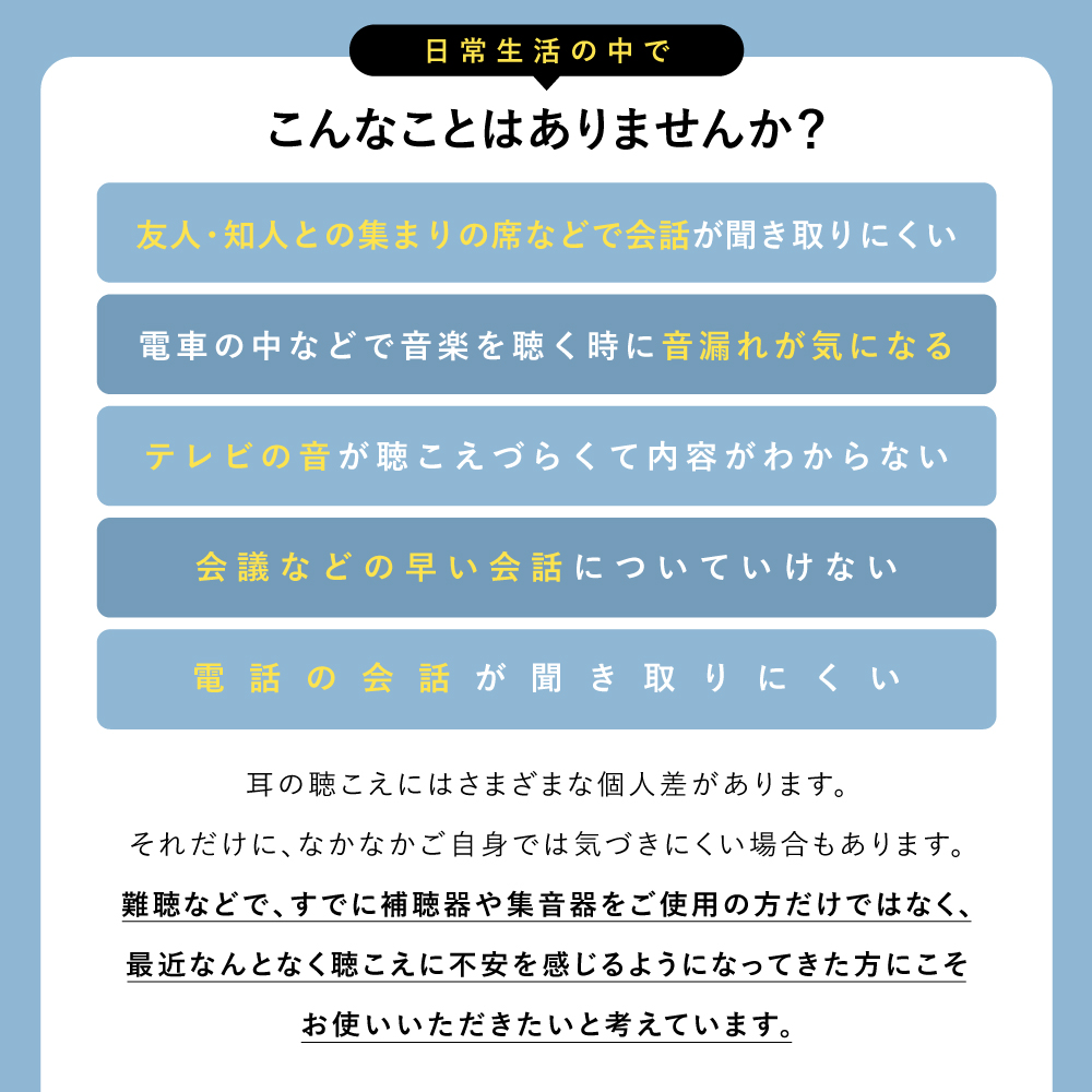 骨伝導集音器 Vibone nezu 3 カラー: ホワイト