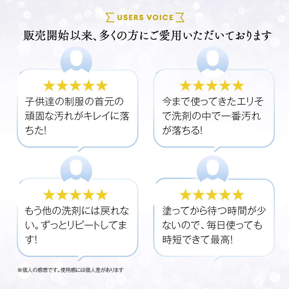 クリーニング屋さんのエリそで洗剤 詰替用