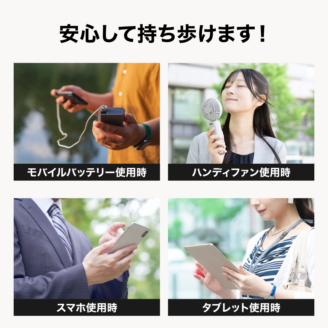 【防災士監修】防炎ポーチ カラー: ブラック