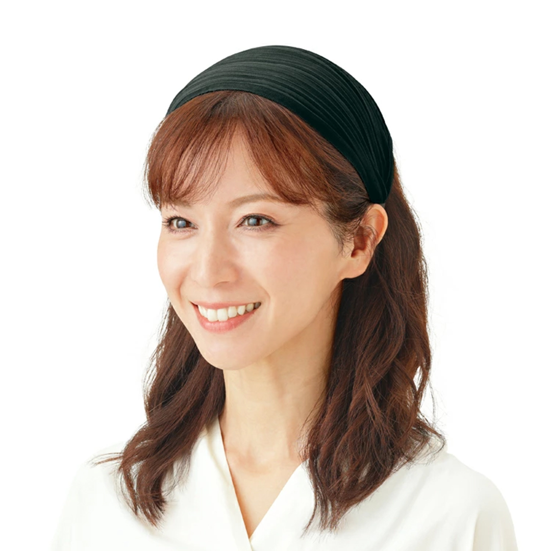 大人のふんわりカチューシャ カラー: ブラック