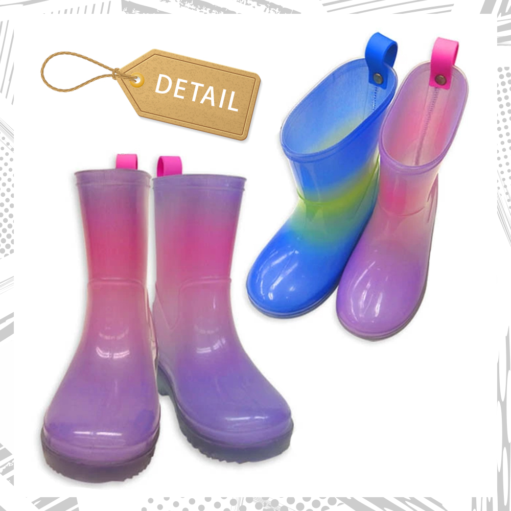 光る長靴 カラー・サイズ: ブルー・14ｃｍ