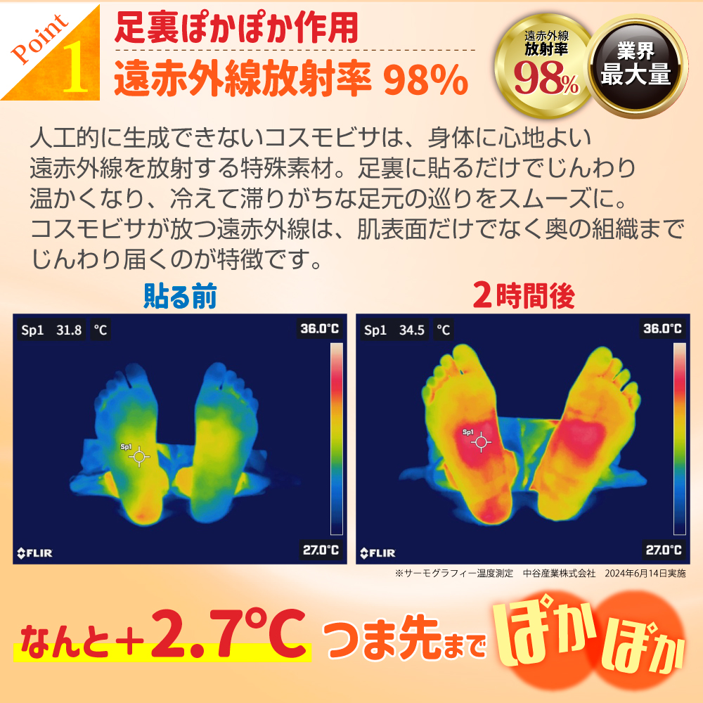アシメグ 足裏シート