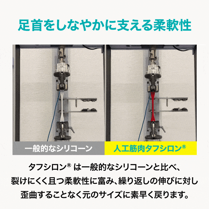 タフシロン人工筋肉足首サポーターステップ【2枚セット】