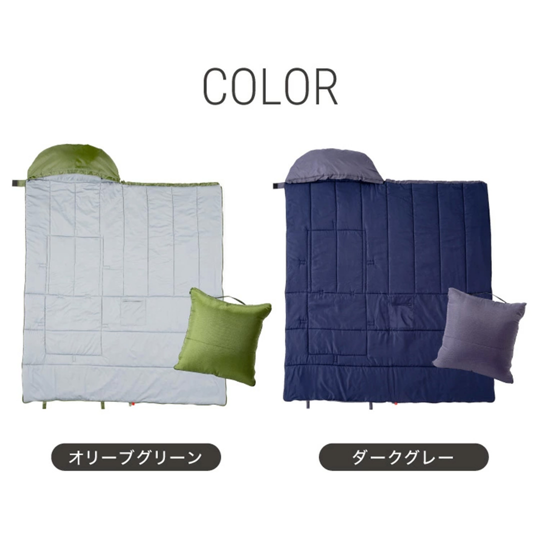 SONAENO クッション型多機能寝袋 カラー: オリーブグリーン