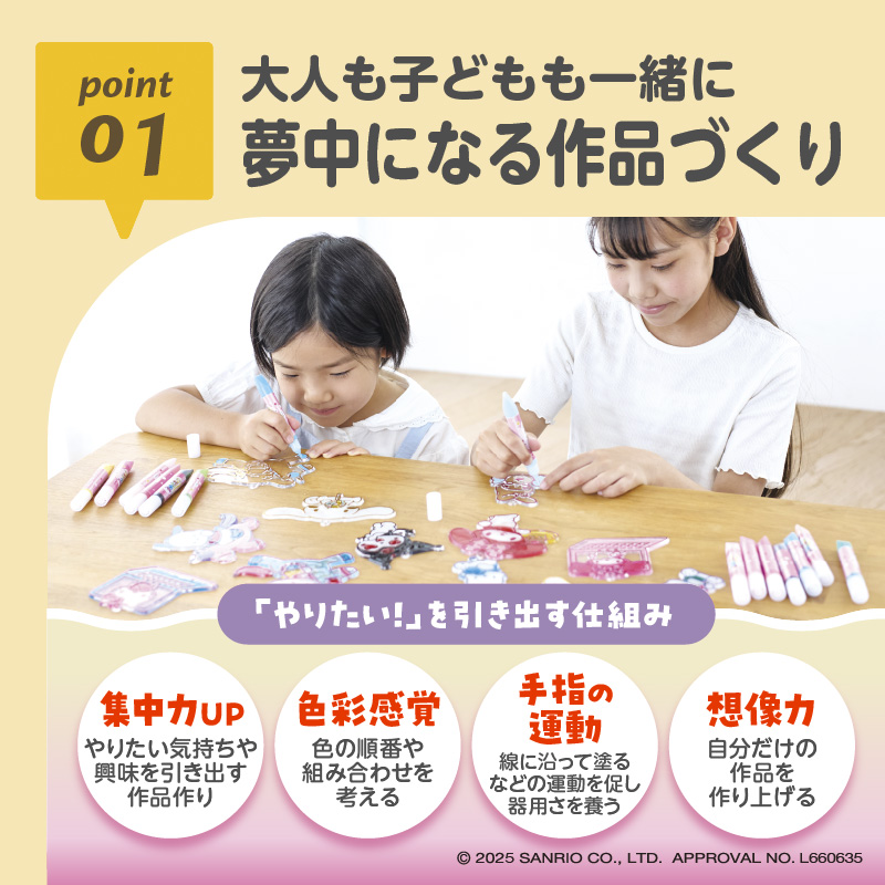 キラふる グラスチャームメイカー サンリオキャラクターズ DX