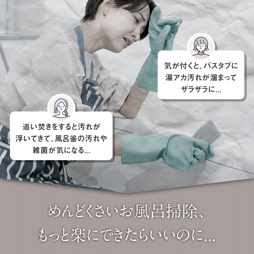 お風呂まるごと洗浄剤