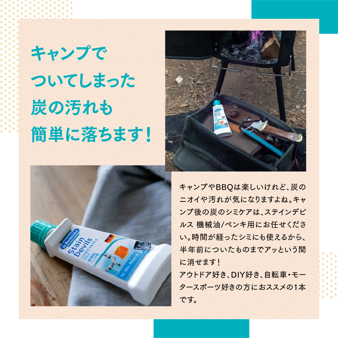 ドクターベックマン ステインデビルス 機械油 ペンキ用