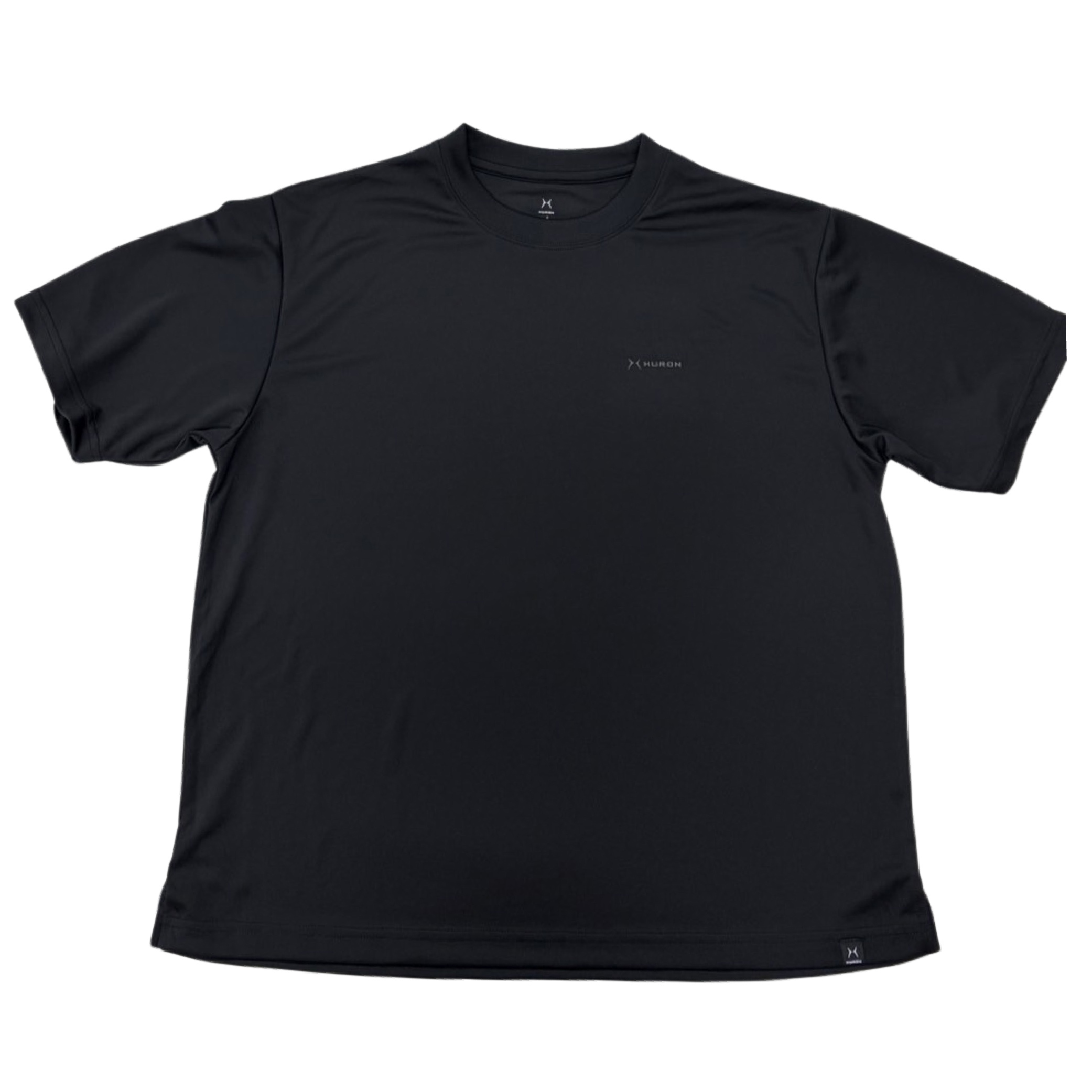リカバリーウェア HURON（ヒューロン） Tシャツ　 サイズ: ブラックS(身丈65cm)