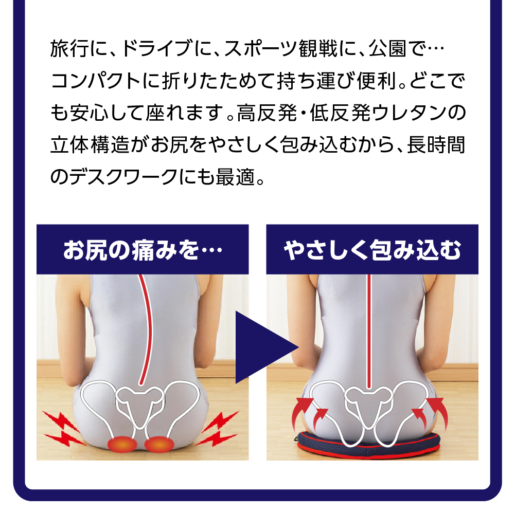 勝野式 携帯便利 Gクッション