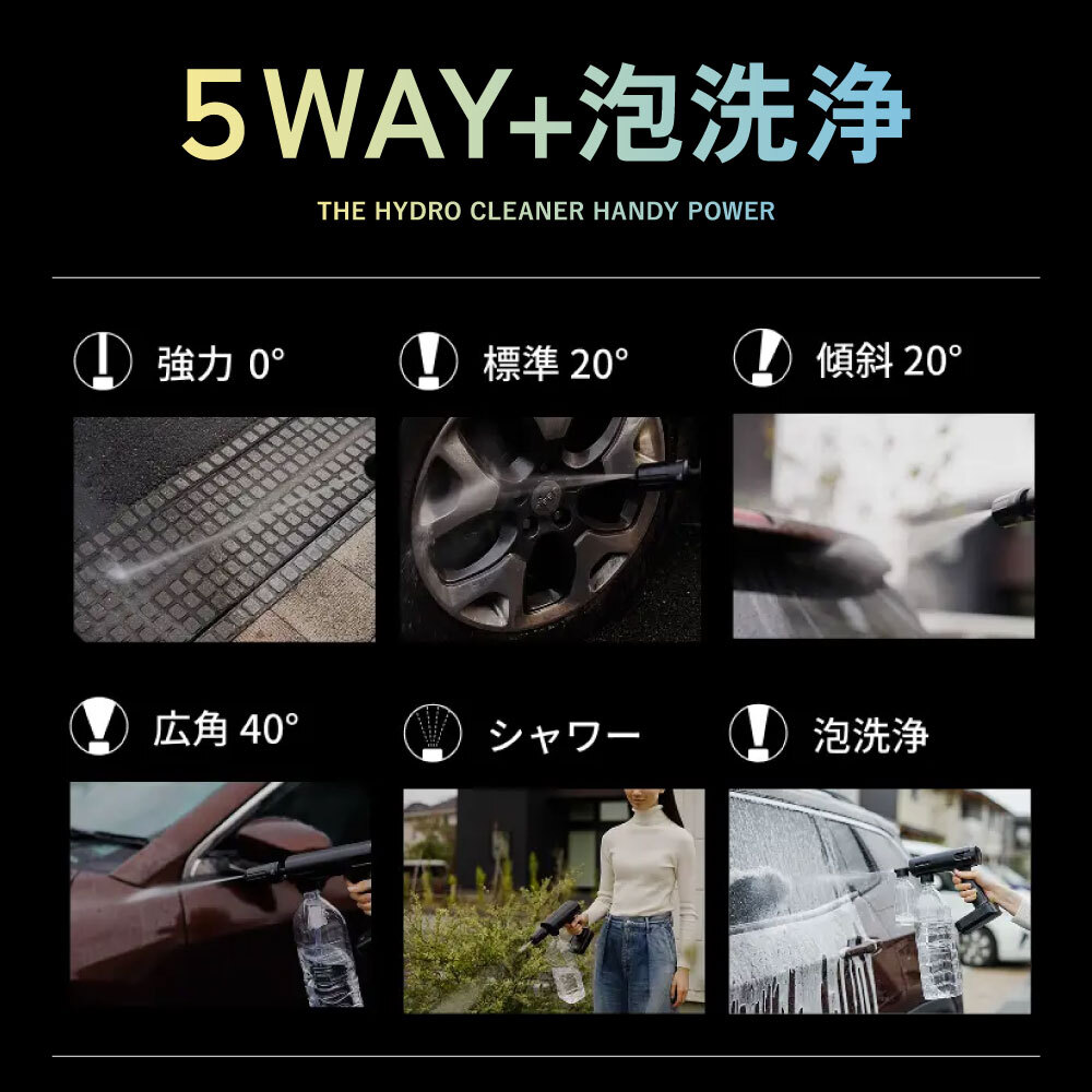 THE HYDRO CLEANER HANDY POWER