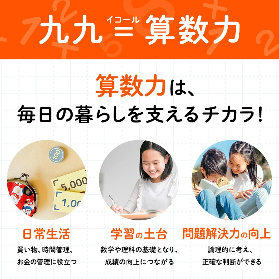九九あそび ～数字に強くなる！遊びながら九九が身につく～