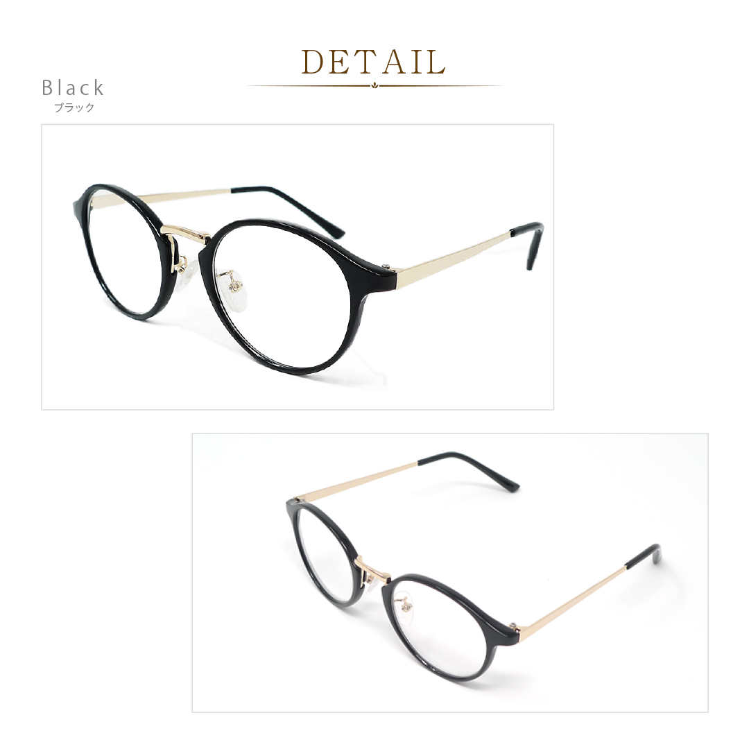 BEGLAD 【BE1018】老眼鏡 カラー・度数: ブラック・(度数)＋1.0