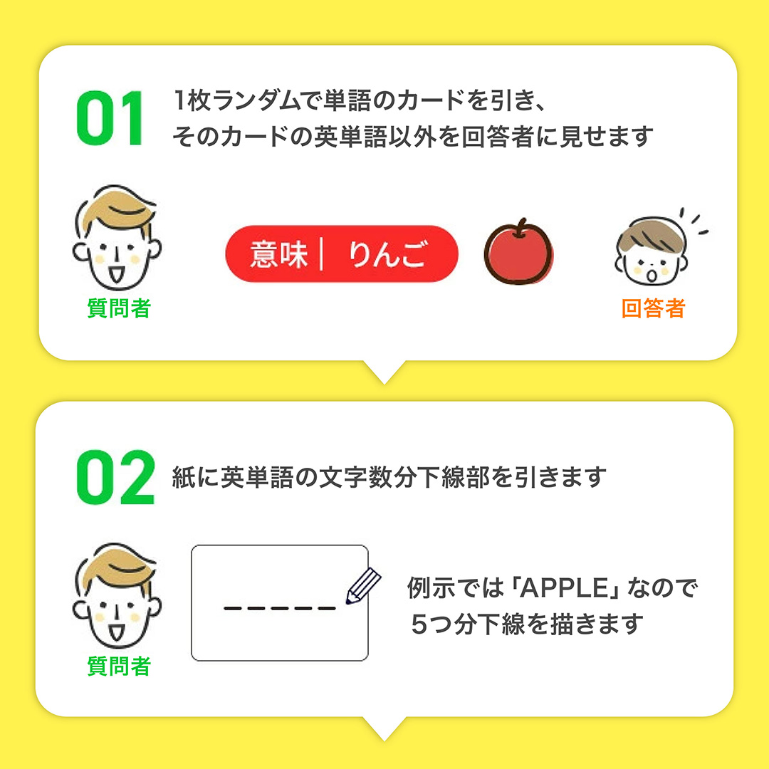 ワードマン　～小学生向け 英単語カードゲーム～