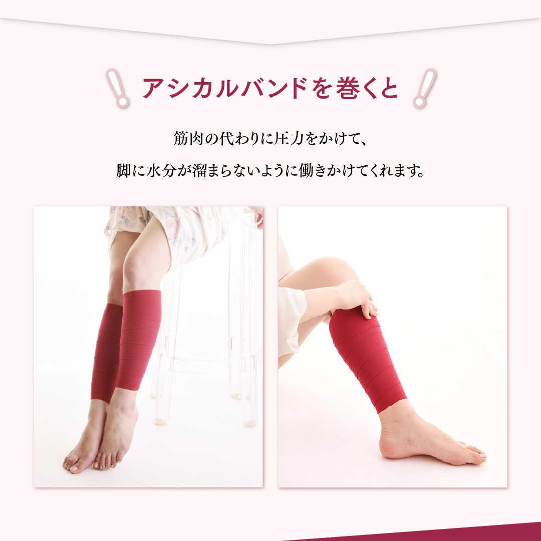 アシカルバンド カラー: ローズピンク