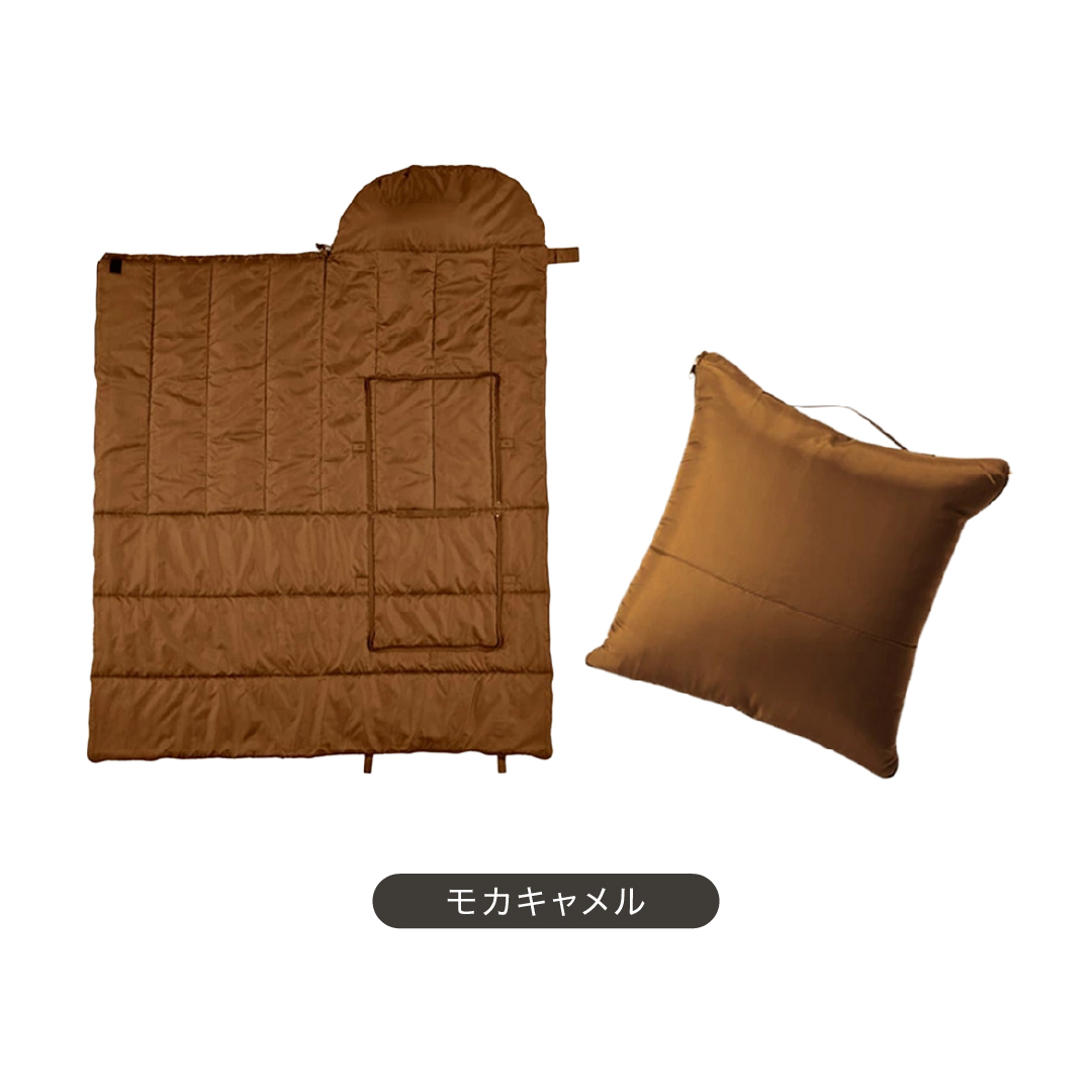 SONAENO クッション型多機能寝袋 カラー: オリーブグリーン