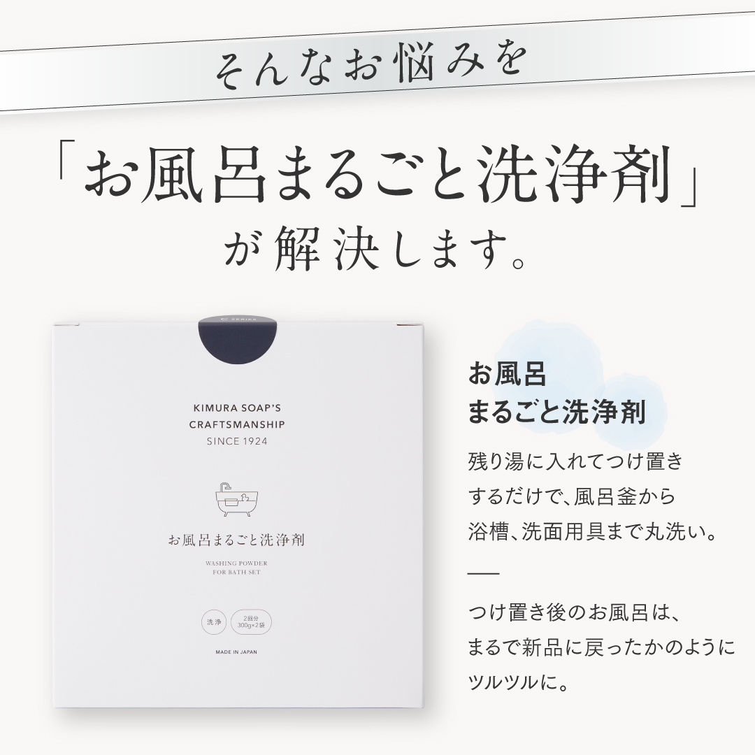 お風呂まるごと洗浄剤
