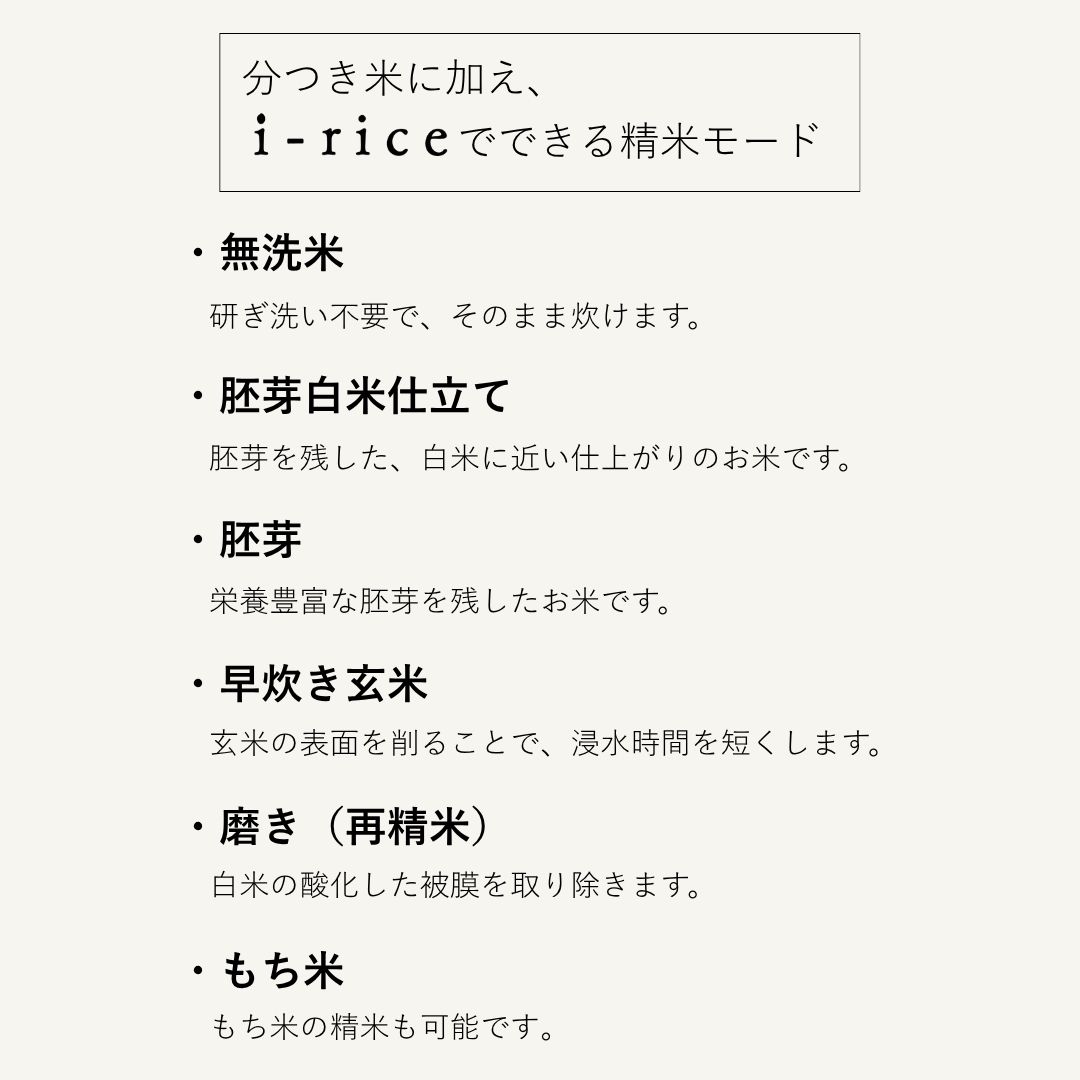 YAMAMOTO ライスクリーナー i-rice