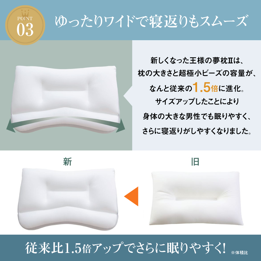 王様の夢枕2【専用カバー付き】 高さ: 標準