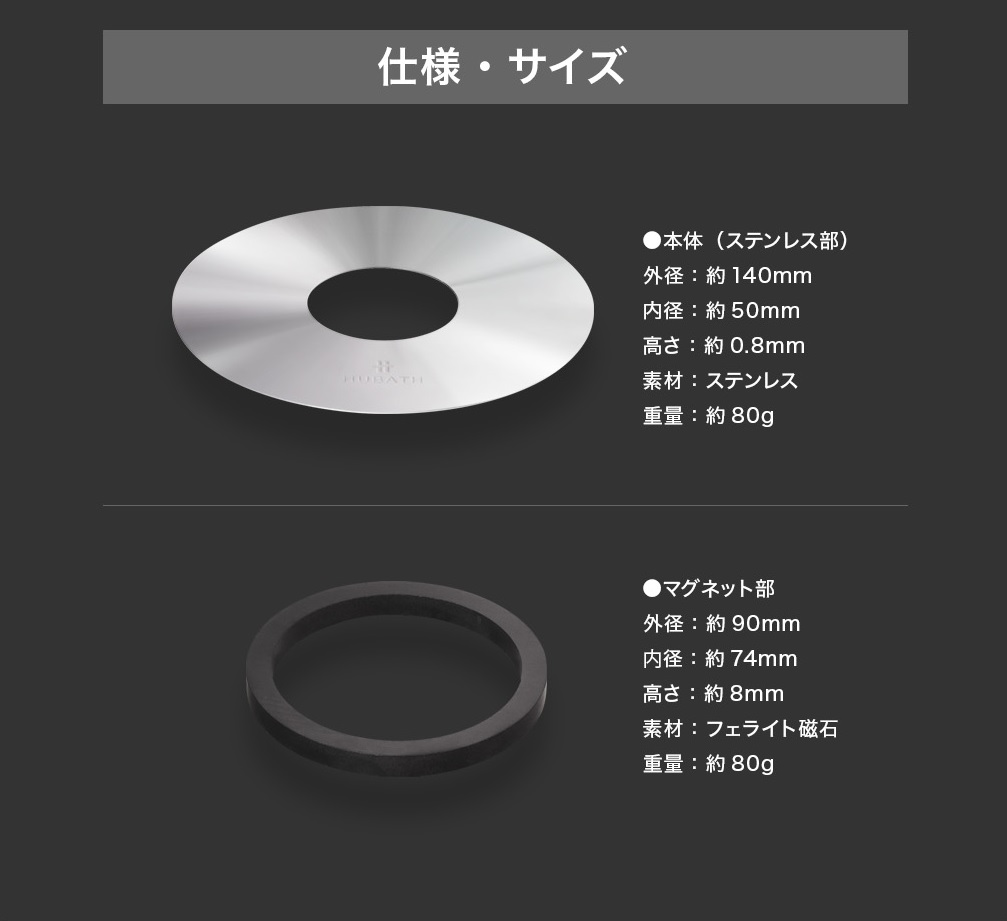 HUBATH 浴室用 マグネット ヘアーキャッチャー