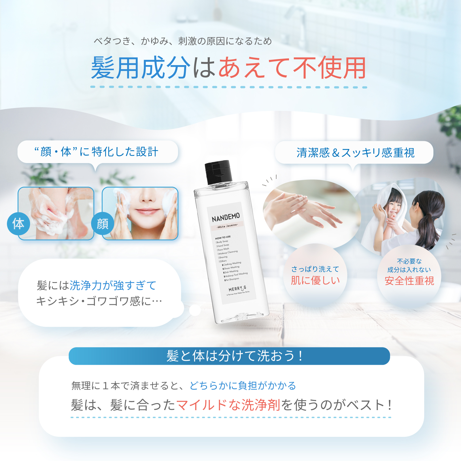 NANDEMO オーガニックマルチソープ 