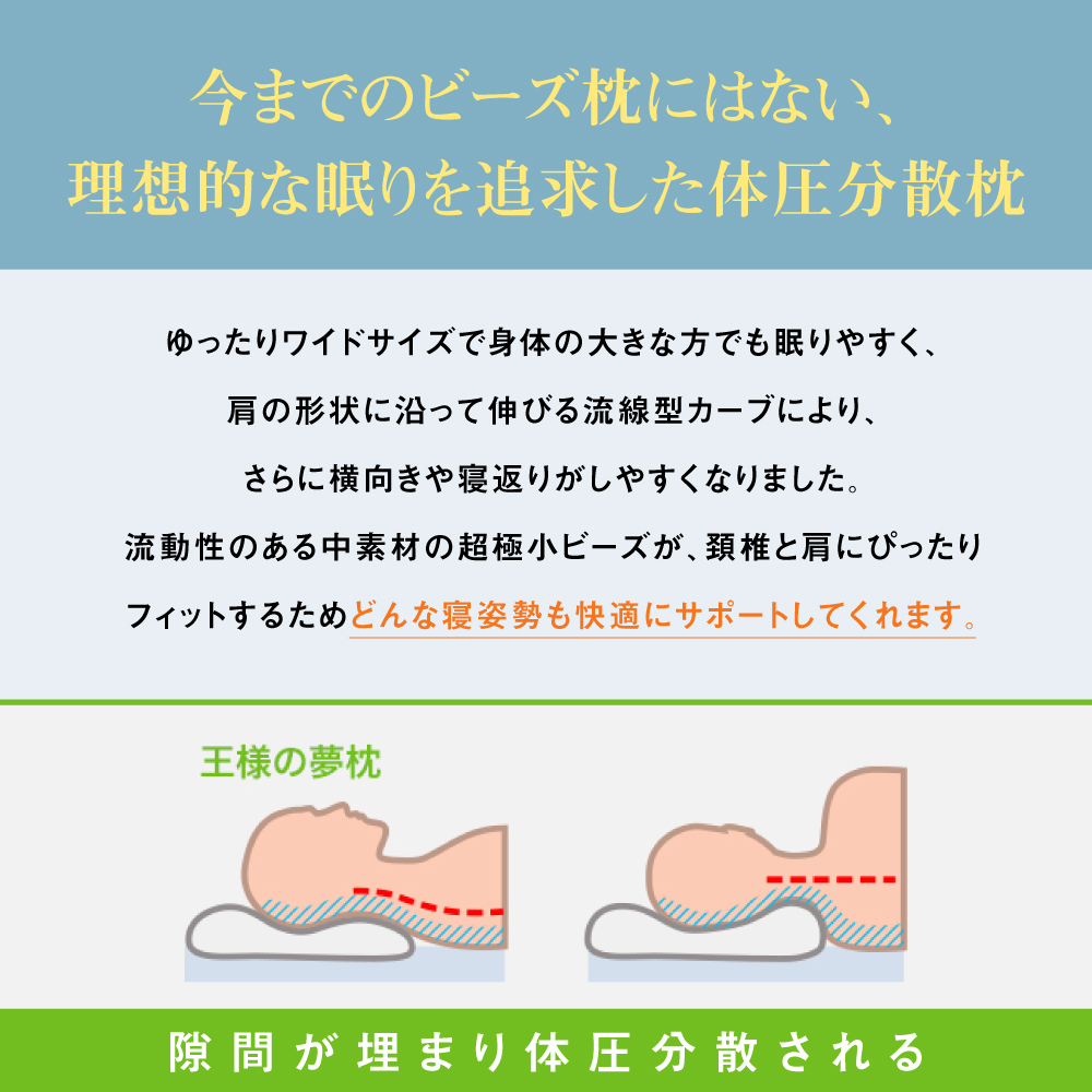 王様の夢枕2【専用カバー付き】 高さ: 標準