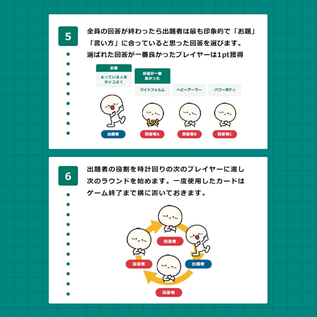 言いカエル ～ひらめき勝負の新感覚カードゲーム～