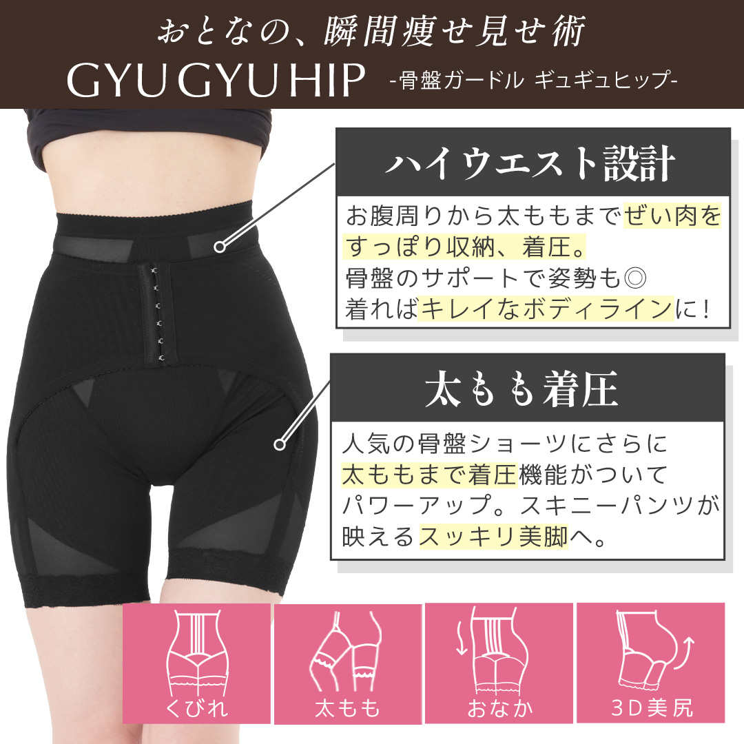 【￥2,980】ギュギュヒップ（2着セット）大特価