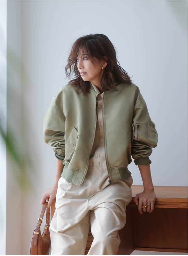 東原 亜希 FORME MA-1 エムエーワン ジャケット