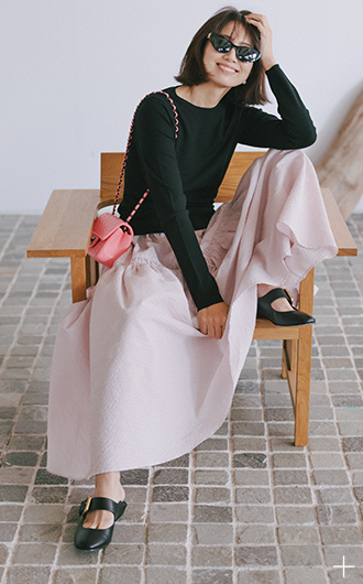 FORME ノーカラージャケット　東原亜希&金子綾 東原亜希 FORME 2024 Autumn & Winter