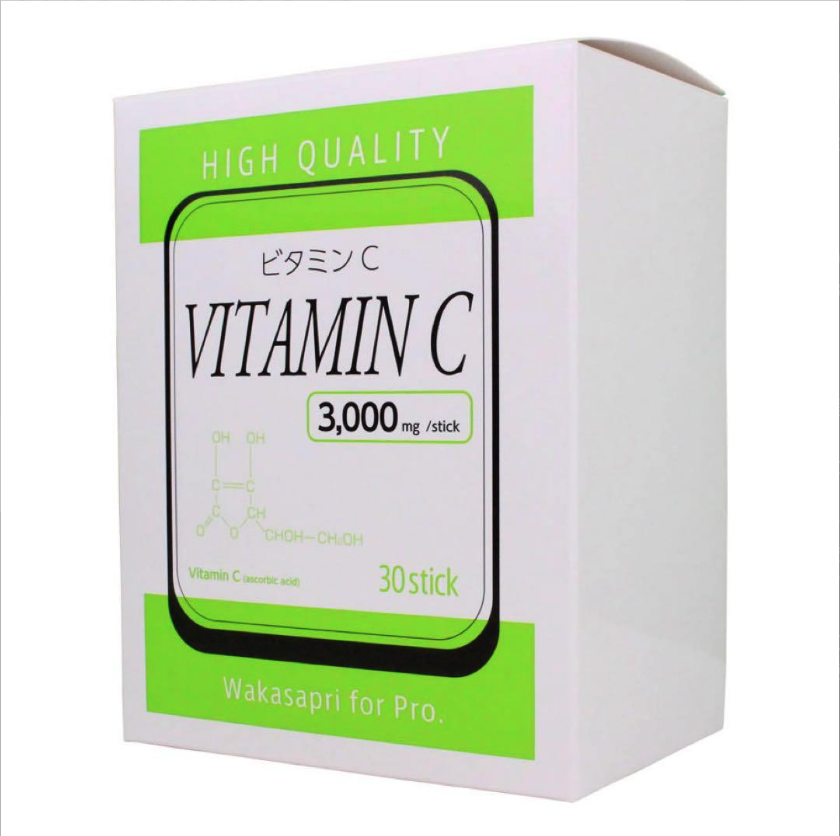 高濃度ビタミンC 3,000mg -Wakasapri for Pro.