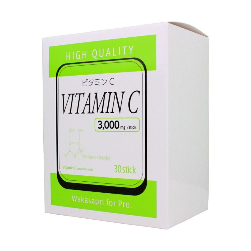 高濃度ビタミンC 3,000mg -Wakasapri for Pro.
