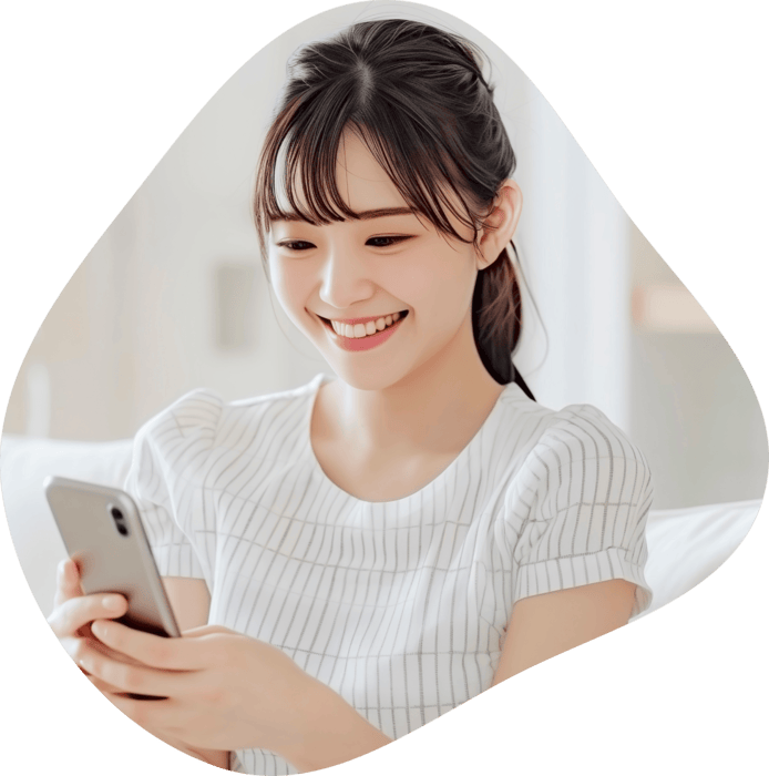 カウンセリングする女性