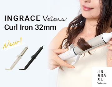INGRACE Velena curl iron 新登場