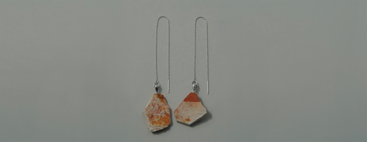 グロッソプテリス ピアス SUS SV （ステンレス・シルバー） - Glossopteris pierce 