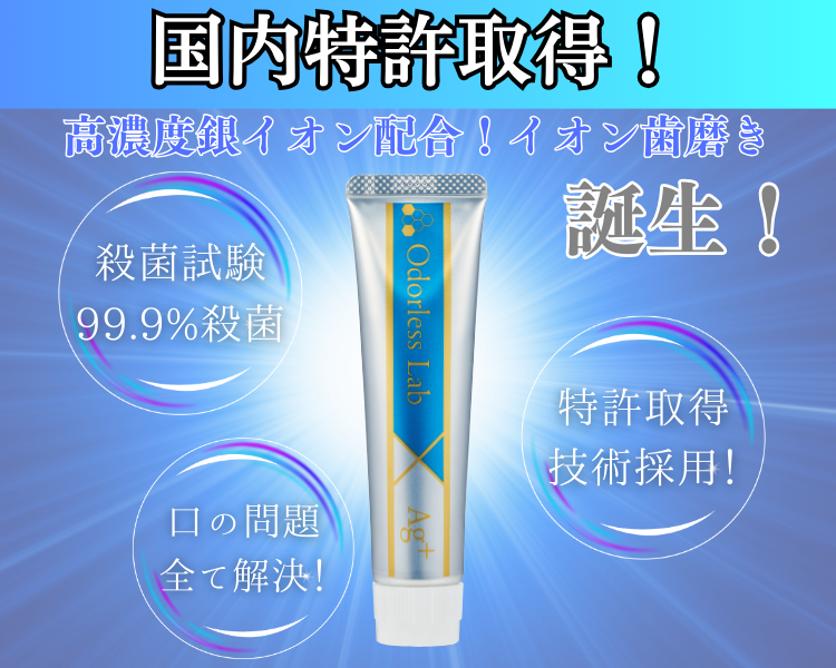 銀イオン歯磨き粉　1本　4,480円