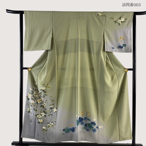 【レンタル】訪問着セット／green