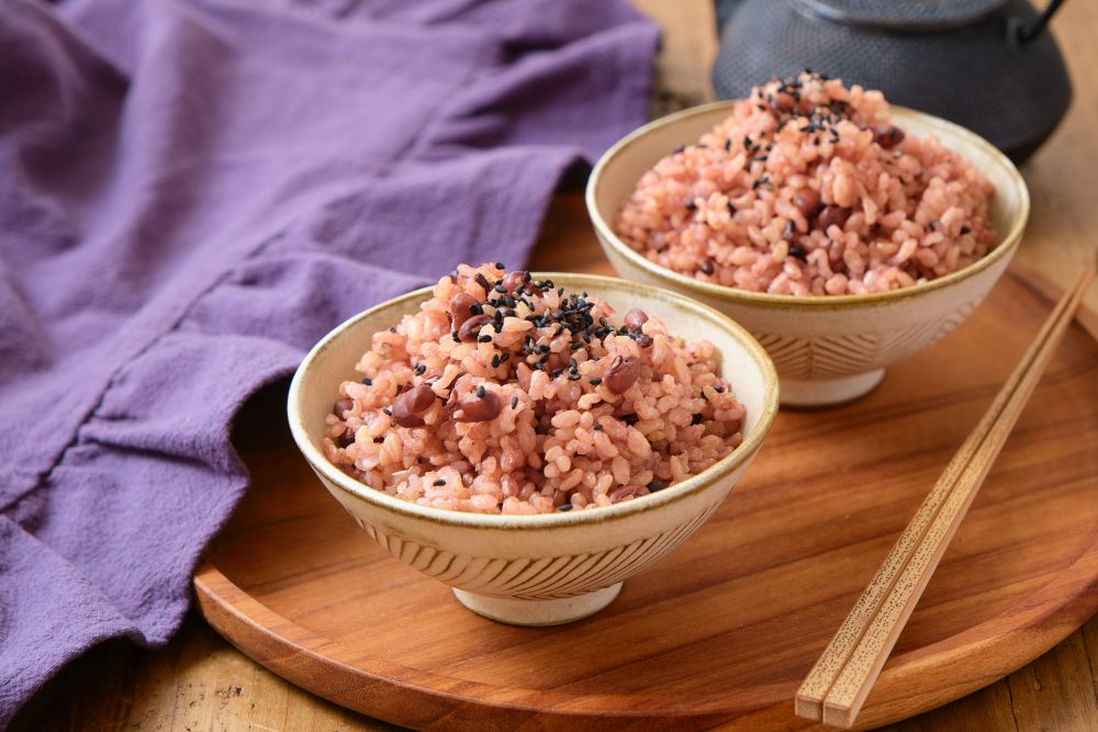 小豆入り発芽玄米ご飯