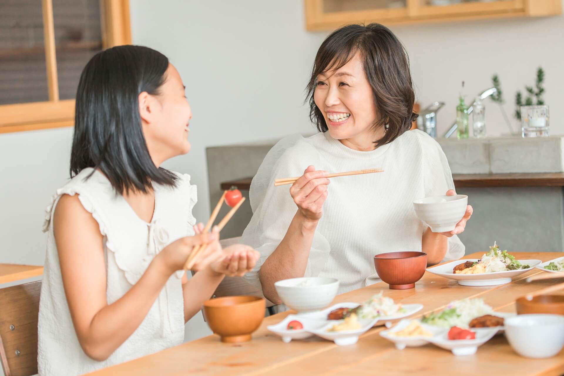 満腹感が続き食べ過ぎを防ぐ効果