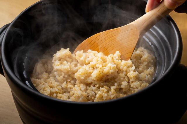 玄米炊飯のイメージ