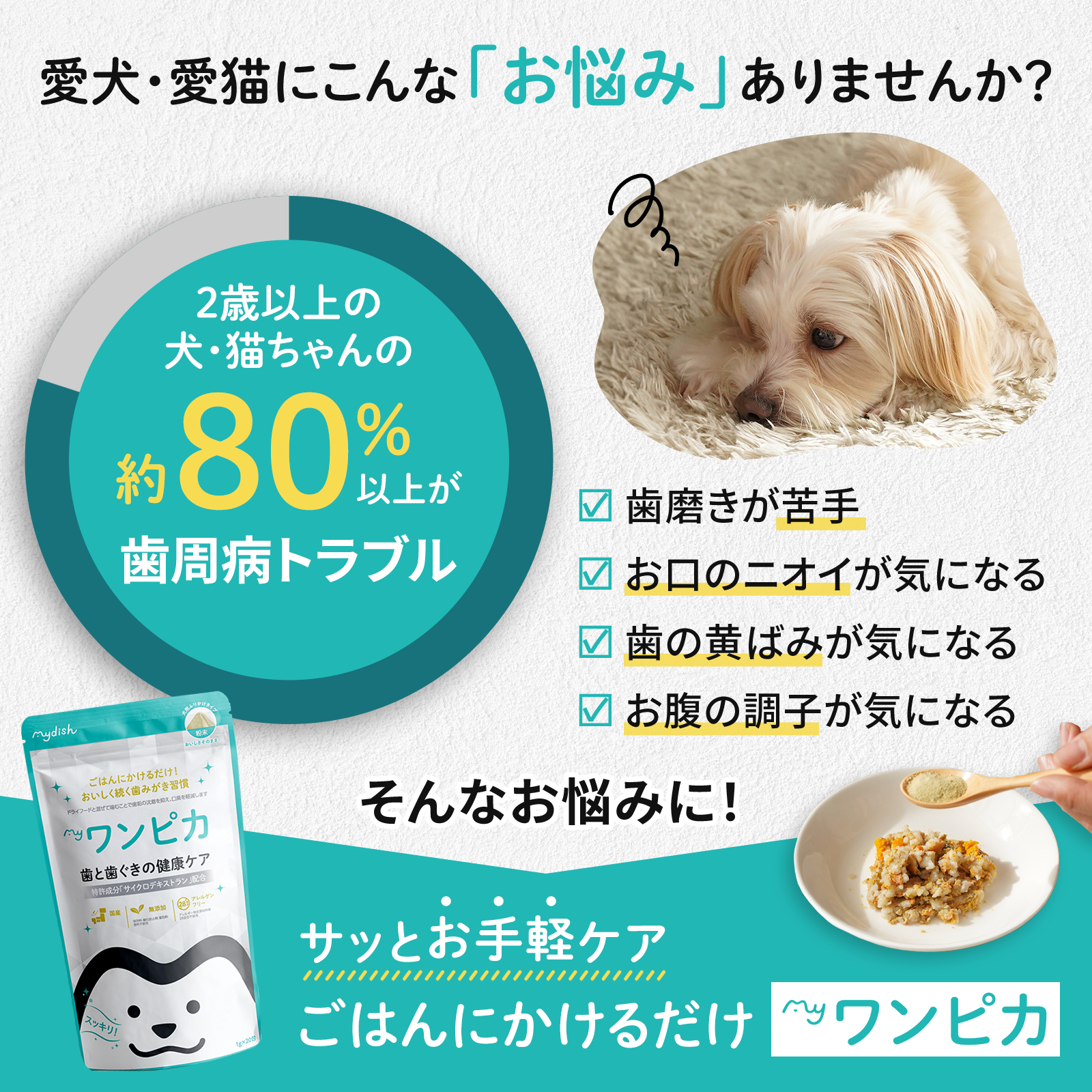 myワンピカ　歯と歯ぐきの健康ケア