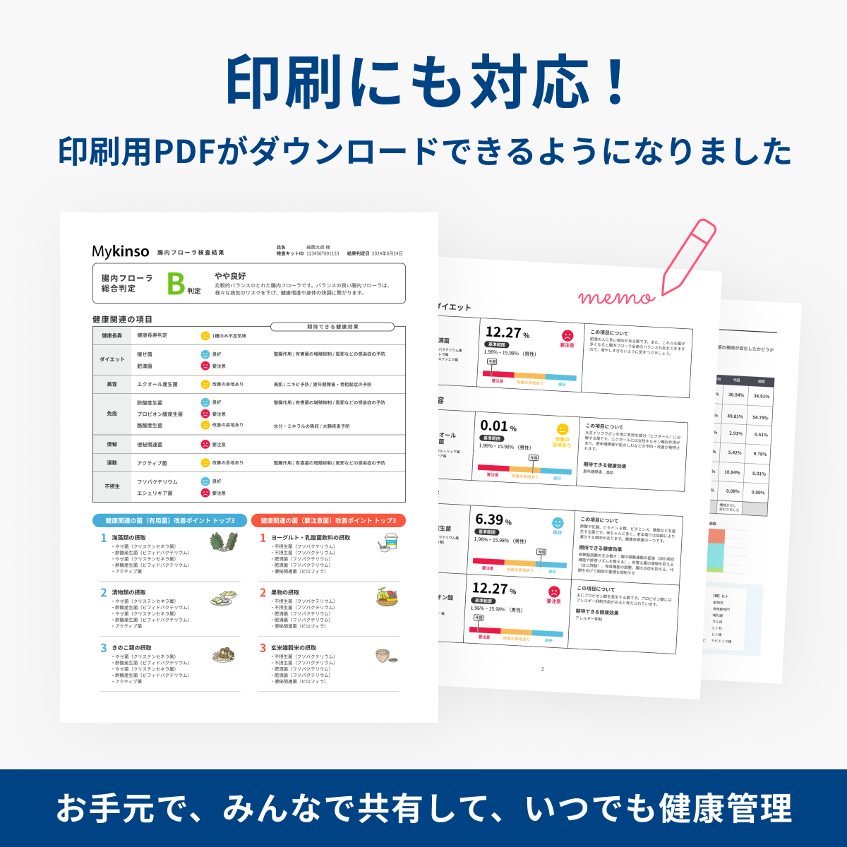 【定期便】自宅でできる腸内フローラ検査「マイキンソー」