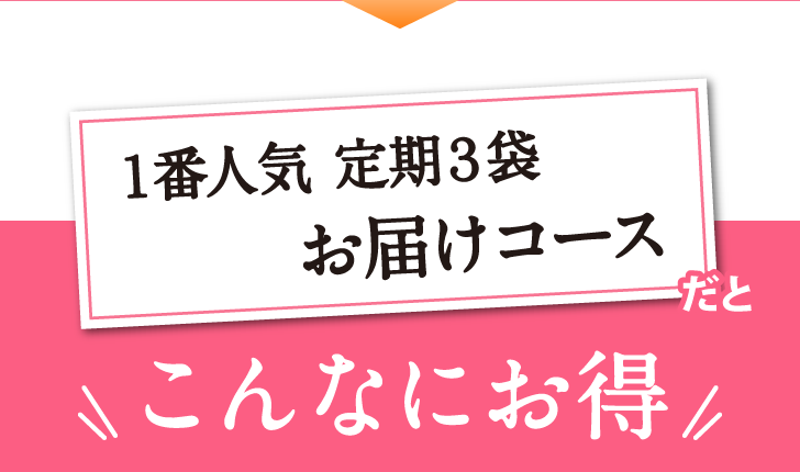 FOR DESK WORK 定期お届けコースだとこんなにお得